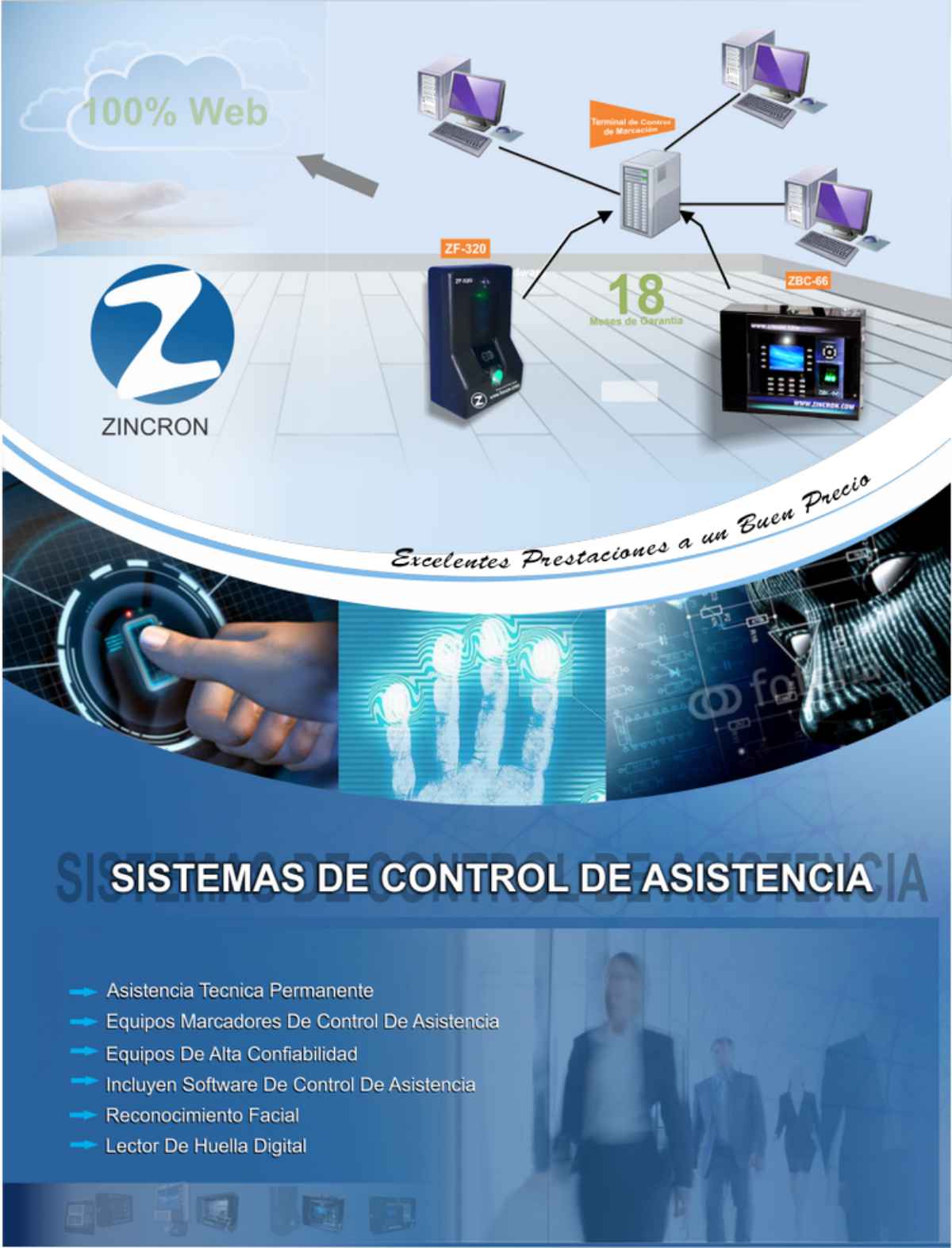 Zincron Software de Control de Asistencia